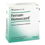 FERRUM HOMACCORD Ampullen – PZN 379873 – PZN 379873