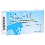 BIOLAN Augentropfen Einzeldosispipetten – PZN 3677335 – PZN 3677335