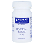 PURE ENCAPSULATIONS Heidelbeer Extrakt 80 mg Kaps. – PZN 5131988