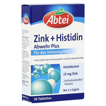 Abtei Zink+histidin Tabletten – PZN 3972761