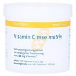 VITAMIN C MSE Matrix Tabletten – PZN 1046599