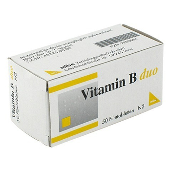 Vitamin B duo 100mg/100mg – PZN 7233664 – PZN 7233664