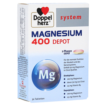 Doppelherz system Magnesium 400 Depot – PZN 11034864 – PZN 11034864