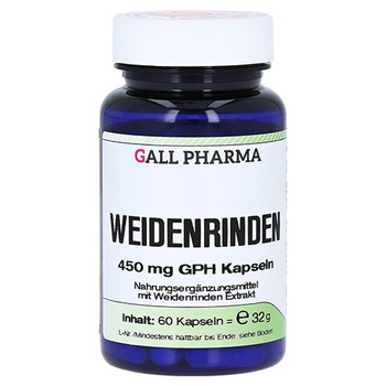 WEIDENRINDEN 450 mg GPH Kapseln – PZN 15294763 – PZN 15294763