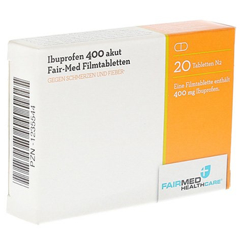 IBUPROFEN 400 mg akut Fair-Med Healthcare Filmtab. – PZN 1235544 – PZN 1235544