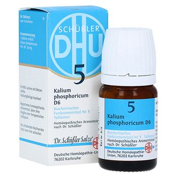 BIOCHEMIE DHU 5 Kalium phosphoricum D 6 Tabletten – PZN 274163 – PZN 274163