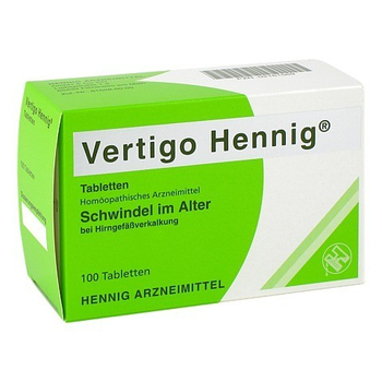 VERTIGO HENNIG Tabletten – PZN 2161569 – PZN 2161569