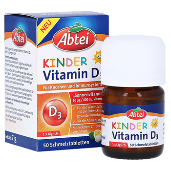 ABTEI Kinder Vitamin D3 Schmelztabletten – PZN 17261182 – PZN 17261182