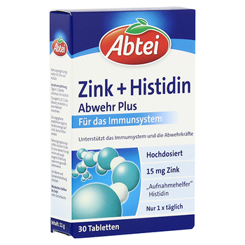 Abtei Zink+histidin Tabletten – PZN 3972761 – PZN 3972761