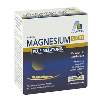 MAGNESIUM NIGHT plus 1 mg Melatonin Direktsticks – PZN 17267167 – PZN 17267167