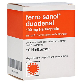 Ferro sanol duodenal 100mg – PZN 1444696 – PZN 1444696