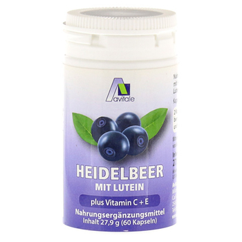 HEIDELBEER KAPSELN+Lutein+C+E – PZN 1082603 – PZN 1082603