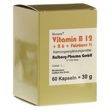 Vitamin B12 + B6 + Folsäure Komplex N Kapseln – PZN 93071 – PZN 93071