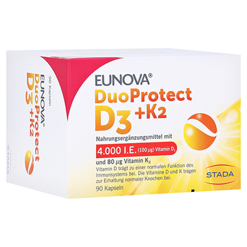 EUNOVA DuoProtect D3+K2 4.000 I.E. – PZN 14133561 – PZN 14133561