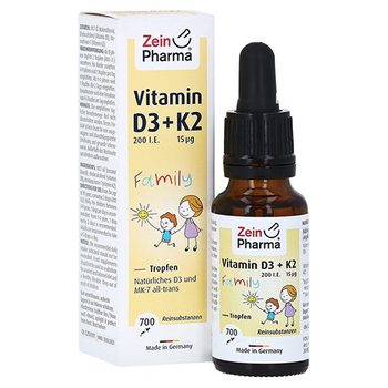 VITAMIN D3+K2 MK-7 all trans Family Tropf.z.Einn. – PZN 17441659 – PZN 17441659