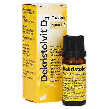 DEKRISTOLVIT D3 1.000 I.E. Tropfen – PZN 13867108 – PZN 13867108