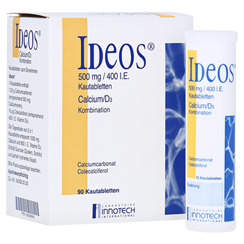 Ideos 500mg/400 I.E. – PZN 8523849 – PZN 8523849