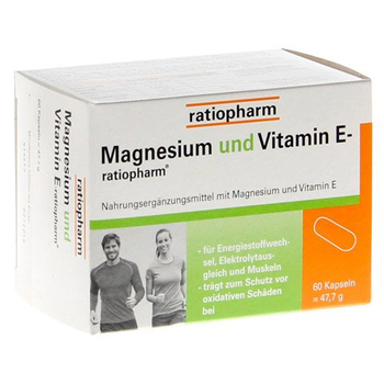 Magnesium und Vitamin E ratiopharm – PZN 3935530 – PZN 3935530